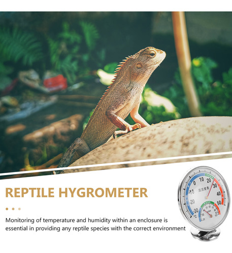 Termômetro De Temperatura De Répteis, Medidor De Higrômetro
