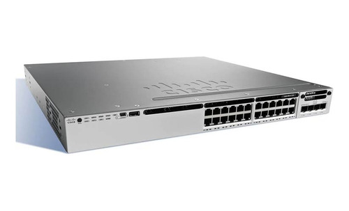 Switch Cisco Ws-c3850-24p Con Modulo 4x1g Nuevo