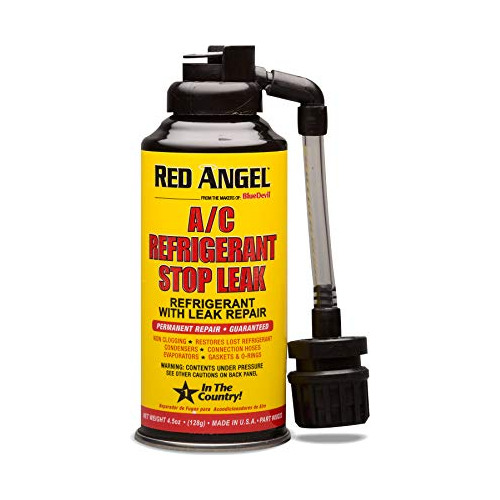 Red Angel 00222 A/c Stop Leak & Conditioner, 4.5 Onzas