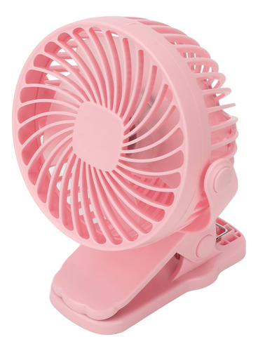 Ventilador Abs Con Clip, 720 Grados, 3 Marchas, Usb Silencio