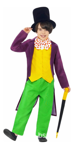 Disfraces Infantiles De Wonka Charlie Y La Fábrica De Chocol