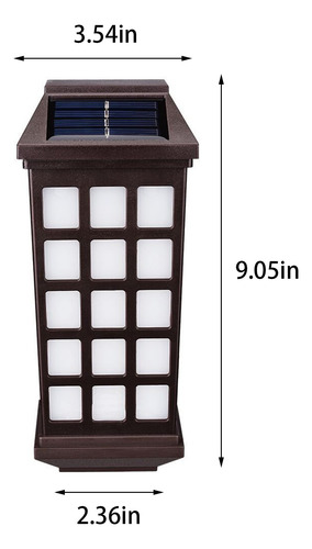 Lámparas Solares De Pared Para Exteriores Luces De Jardín In