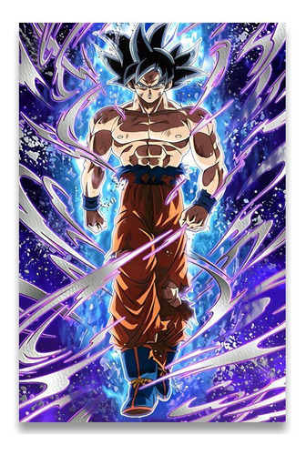 Poster 42cm X 30cm A3 Brilhante Goku Dragon Ball Dbz B3