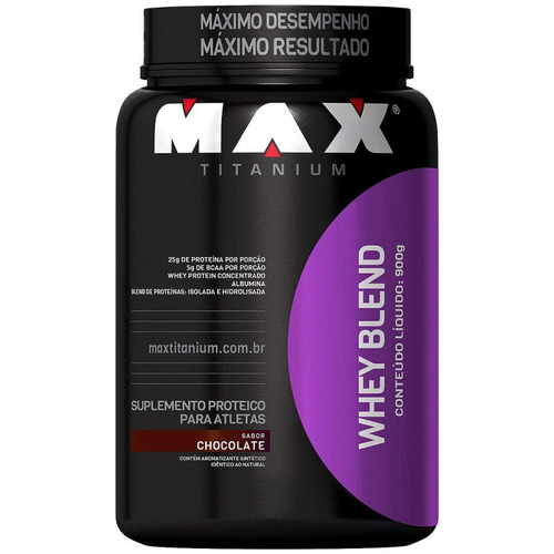 Whey Blend - 900g - Max Titanium - Promoção