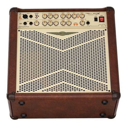 Imagem 2 de 4 de Amplificador (cubo) Oneal Violao Ocv312 - Marrom 80 W