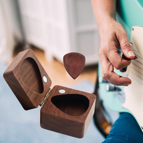 Caja De PĂșas De Guitarra De Madera, Contenedor Duradero,