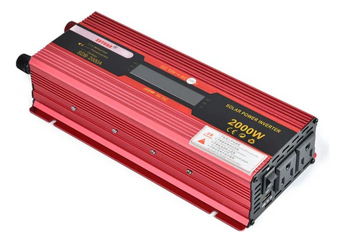 Inversor Xuyuan 12v 110v 900w Continuos 2000w Max