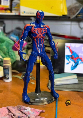 Homem Aranha 2099 Spider Man Marvel Icons 30c Custom Leia (Recondicionado)