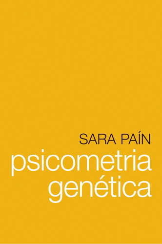 Psicométrica genética, de Paín, Sara. Editora Wmf Martins Fontes Ltda, capa mole em português, 2007