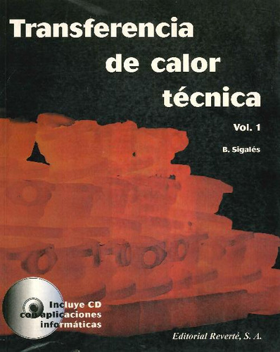 Libro Transferencia De Calor Tecnica - Volumen 1 De Bartomeu