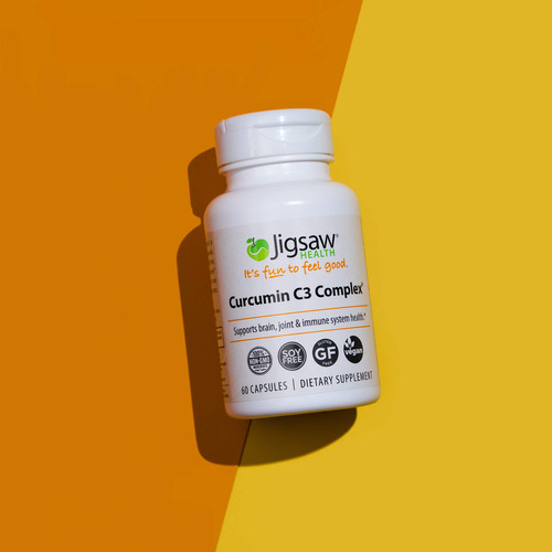 Jigsaw Health Curcumin C3 Complex, 60 Cápsulas Setaf