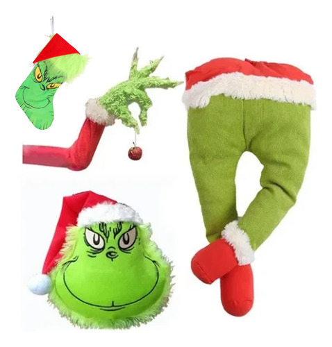 Árbol De Navidad Para Decorar Piernas Y Brazos De Elfos, 4 U