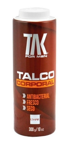 Talco Corporal Tak 300 Gr - g a $83