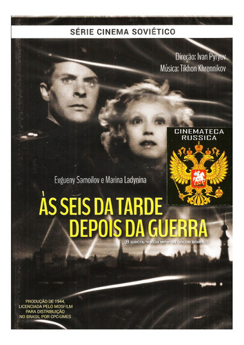 Dvd Às Seis Da Tarde Depois Da Guerra, Marina Ladynina 1944+