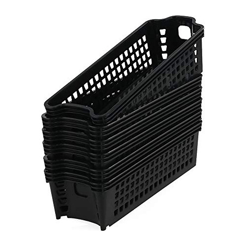 Small Slim Black Plastic Storage Baskets, 11.02  3.74  ...
