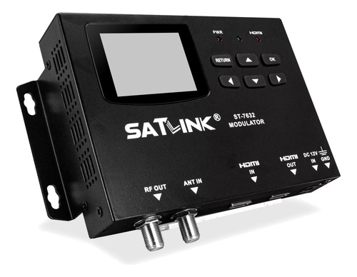 Satlink St-7632 Dvb-t Isdb-t Modulador Dvb-c