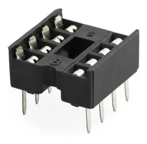 comprar Base Para Circuito Integrado 8 Pines Pack De 20 Unidades