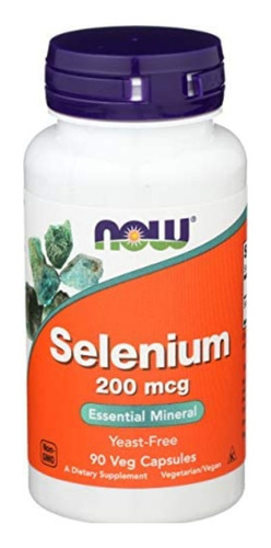 Selenio Selenium 200mcg Capsulas Americano 