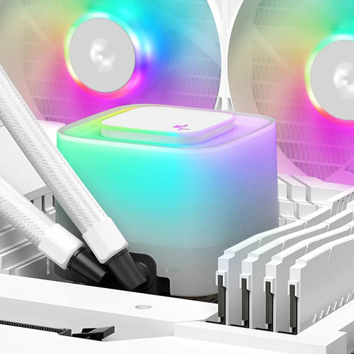 Refrigeracion Liquida Deepcool Le360 White V2 Argb