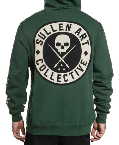 Hoodie Buzo Sullen Art Collective Boh Pullover Sycamore S