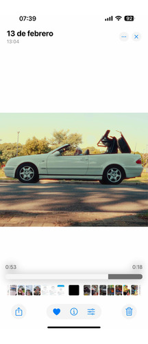 Mercedes Benz Clk 320 Cabriolet Año 99 V6 Autom 225 Hp
