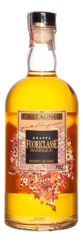 Grappa Fuoriclasse Barrique 700ml - 3 Anos - Itália