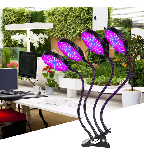 Luz Led De Cultivo Para Plantas De Interior, 15 W, Led Rojos