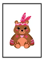 Comprar Kit X 6 Láminas Animales Nórdicos Fucsia Imprimibles