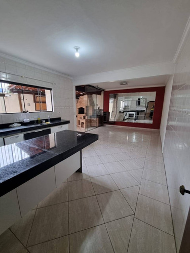 Imagem 1 de 15 de Sobrado Maravilhoso Com 175 M² 3 Dormitórios No Jardim Do Mar - So2876