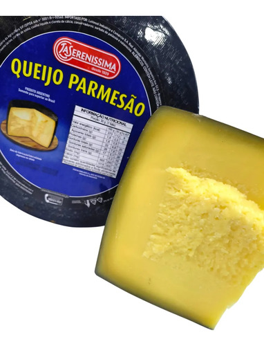 3kg Queijo Parmesão Capa Preta Argentino - Laserenissima