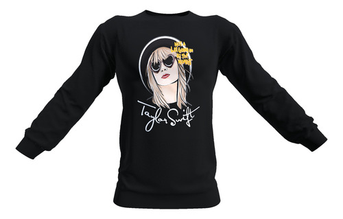 Poleron Polo Taylor Swift, Swiftie Not A Long Going, 100% Algodon