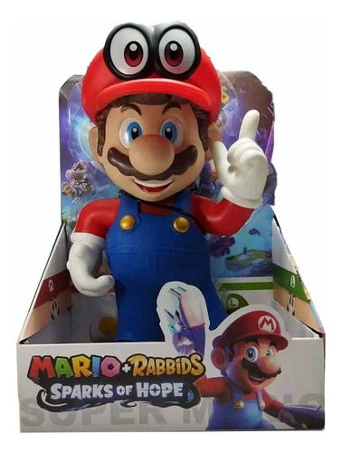 Figura Super Mario + Rabbids Sparks Of Hope 9907-b