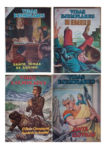20 Revistas Vidas Ejemplares Novaro 1962-63 Encuad Tapadura (Usado)