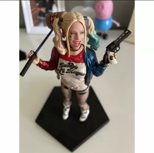 Figura Arlequina Harley Quinn, Figuarts, Boneca Colecionável, 3