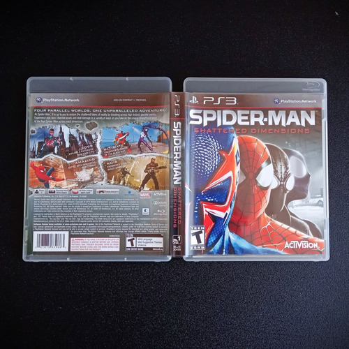 Spider-man Shattered Dimensions - Playstation 3 - Usado (Usado)