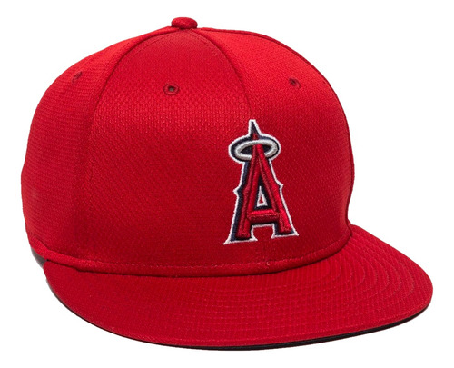 Gorra Beisbol Softbol Mlb Team Angeles Anaheim 400 Rojo