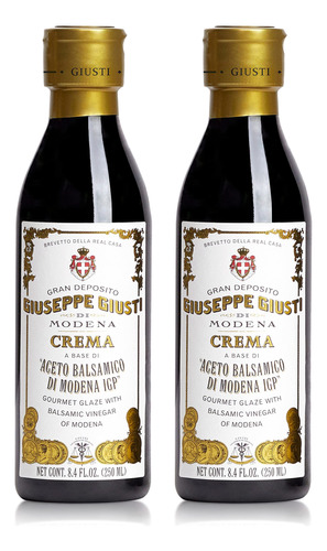 Giuseppe Giusti Italian Crema Balsamico Glaze Vinagre Reducc