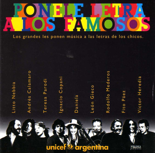 Imagen 1 de 1 de Ponele Letra A Los Famosos - Cd