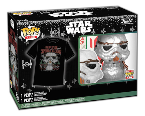 Funko P&t: Star Wars - Stormtrooper Metalico Con Playera M