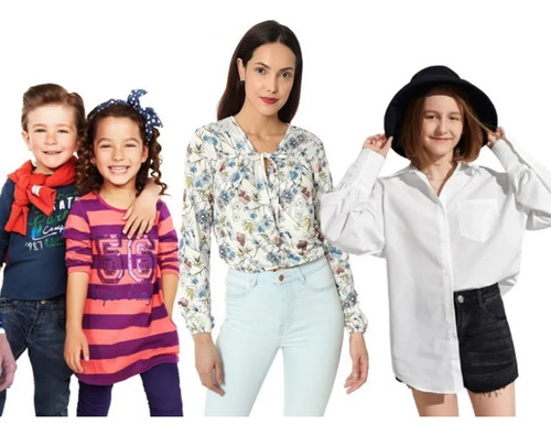 Lote Ropa Mujer Y Niñ@s Americana Nueva 50 Prendas Varios
