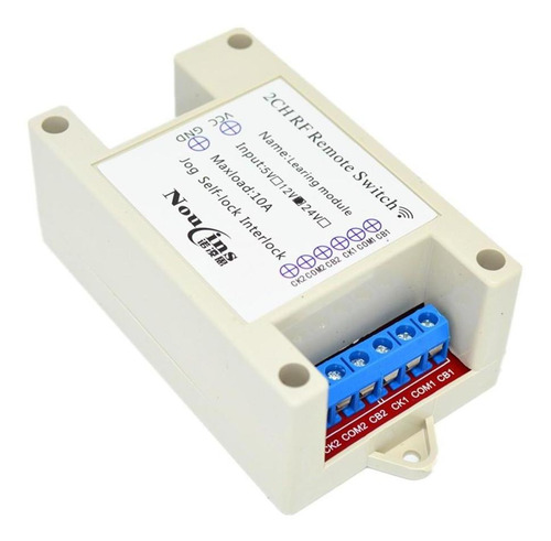 Imagen 3 de 8 de 12v Interruptor De Control Remoto 2-canales 433m 2-botón