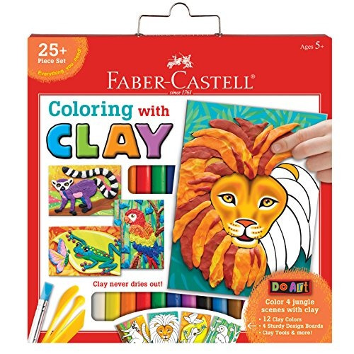 Set De Modelado Con Arcilla Faber-castell Para Niños