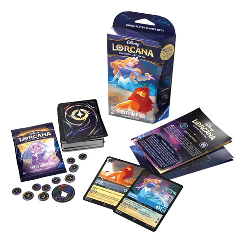 Lorcana Disney Starter Deck Sobre 12cartas Simba/aurora