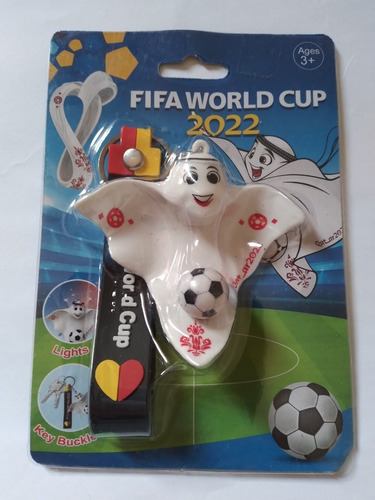 Chaveiro La'eeb Mascote Copa Do Mundo 2022 Qatar (Usado)