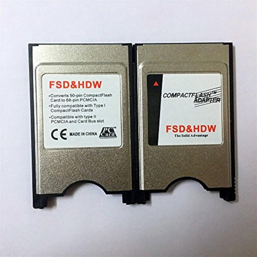 Nueva Tarjeta Compactflash A Pc Adaptador De
