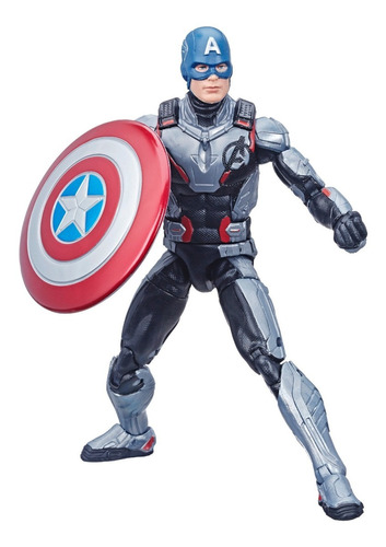 Figura De Capitán América Serie Legends Avengers Endgame