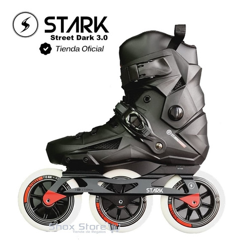Rollers Stark Street Dark 3.0 Profesional Velocidad 3x 110mm