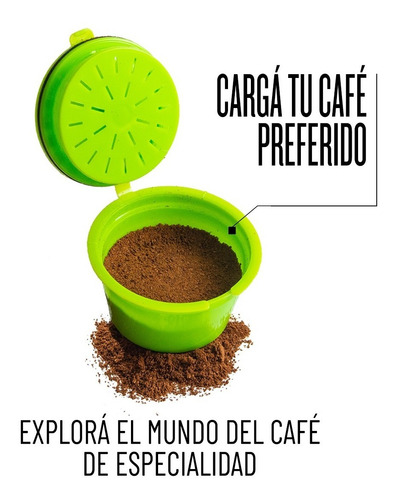 Imagen 2 de 10 de 8 Capsulas Dolce Gusto Recargables Caffettino
