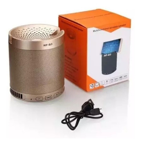 Imagen 3 de 3 de Parlante Portátil Portacelular Bluetooth Micro Sd - Oferta