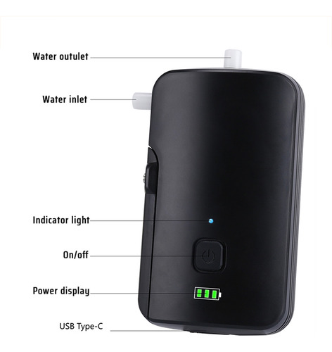Para Ducha Eléctrica Con Batería, Portátil, Para Camping, 20